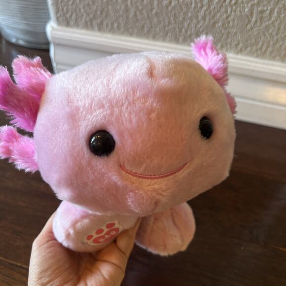 BUILD A BEAR Exclusive Pink AXOLOTL 18" Plush BAB Perfect Mint Condition - Picture 1 of 10